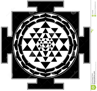 Srila symbol circle black border - a black border free wallpaper for tablet