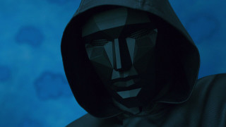 Hooded man paper face 3d - a face free wallpaper for desktop