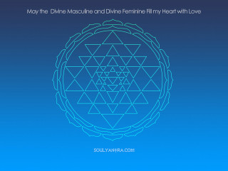 Blue background circular design quote - my heart free wallpaper