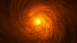 Spiral orange yellow light dark - mist free wallpaper for desktop