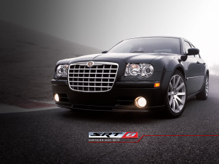 Black car driving fog road - a black car free wallpaper
