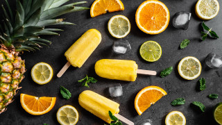 Pineapple orange popsicle mint lemon - a pineapple free wallpaper for desktop