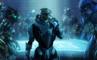 Antipodeans renaissance robot suit glowing - eve ryder free wallpaper