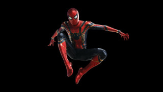 Spiderman jumping armor bodysuit highres - a spider man free wallpaper