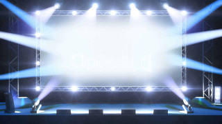 Stage lights podium hologram spotlight - spotlight free wallpaper