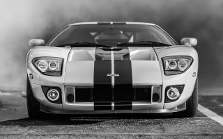 White black car hood stripe - dennis flanders free wallpaper
