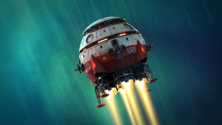 Red white boat yellow lights - christopher balaskas free wallpaper for desktop