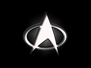 Star trek logo black background 4 - sci fi free wallpaper for desktop