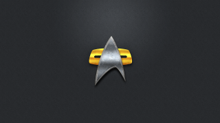 Star trek logo yellow band - a star trek logo free wallpaper