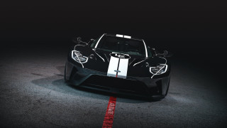 Black white sports car dark - eleanor best free wallpaper