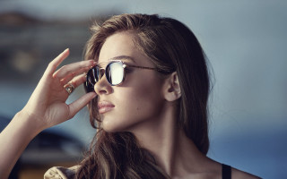 Woman sunglasses ring hair mole - charlotte harding free wallpaper for desktop
