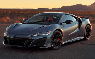 Silver sports car desert sunset 2 - a red seat free wallpaper