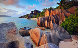 Bascove beach rocks water mountain - rock and water free wallpaper for desktop