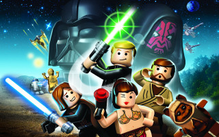 Lego star wars poster pixel - scene free wallpaper