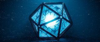 Blue light water droplets dark - the dark room free wallpaper for desktop