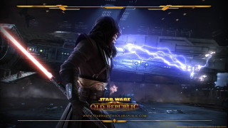 Lightsaber hero city lightning night - a star wars character holding free wallpaper
