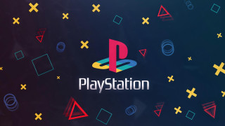 Playstation colorful shapes night sky - 4k uhd image free wallpaper
