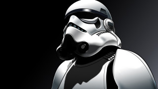 Star wars character helmet black 3 - a white helmet free wallpaper