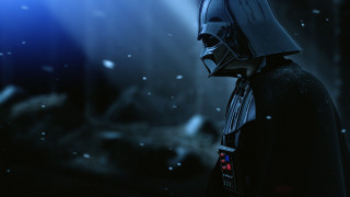 Darth vader helmet snow starry - the dark sky free wallpaper