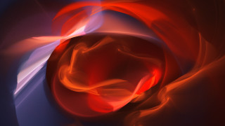 Red blue abstract fire flame - abstract painting free wallpaper