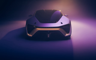 Futuristic car purple light black - a futuristic car free wallpaper