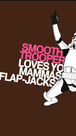 Smooth trooper loves you star - funk art free wallpaper for mobile