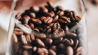 Coffee beans glass spoon cup - coffee bean free wallpaper for desktop