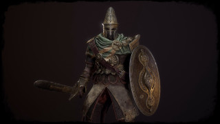 Medieval man armor sword shield - a sword and shield free wallpaper for desktop