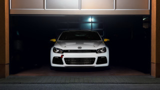 White car garage lights hood - its light free wallpaper for desktop