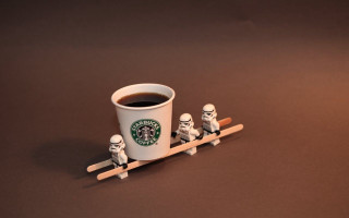 Coffee figurines sled cup winter - edward george handel lucas free wallpaper