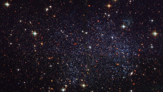 Cluster stars night sky black 2 - free stars wallpaper