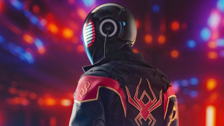 Futuristic armor embers sunset lensflare - adam szentpétery free wallpaper for desktop