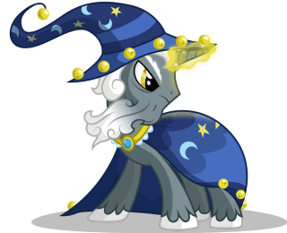 Cartoon character hat cape star 2 - a blue ball free wallpaper