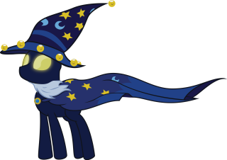 Cartoon pony hat stars tail - a cartoon pony free wallpaper for desktop