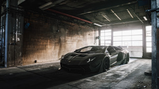 Garage car openwindow light background - andrew law free wallpaper for desktop