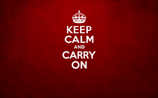 Red calm carry on crown - calm free wallpaper