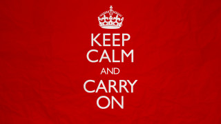 Red background keep calm carry - calm free wallpaper
