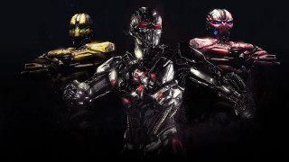 Glowing robots dark background unreal - their arm free wallpaper