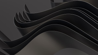 Wavy wall clock abstract sculpture - an abstract sculpture free wallpaper