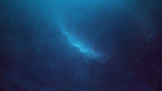 Blue sky stars moon galaxy - a few star free wallpaper