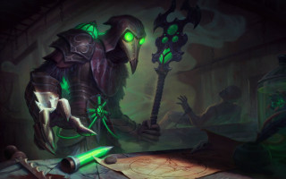 Demonic creature green eyes glowing - a demonic creature free wallpaper