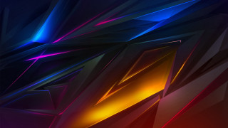 Colorful abstract dark blue red 2 - liam brazier free wallpaper