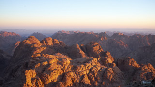 Mountain range sunset rocks matte - a few rock free wallpaper