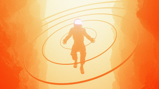 Man space suit floating circle - a man in a space suit free wallpaper