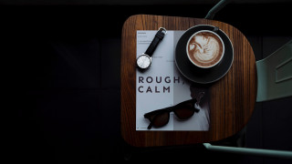Coffee watch table sign Quarton - rough free wallpaper