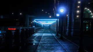 City streetlight night neon skyline - neon light free wallpaper for desktop