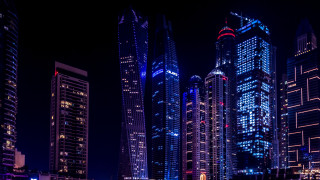 Cyberpunk city night boat skyline - cyberpunk city free wallpaper for desktop