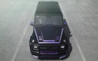 Black purple truck parking lot - black free wallpaper for desktop