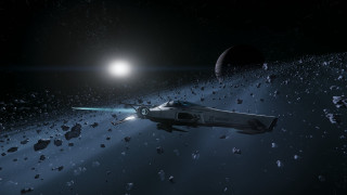 Space ship sky bright light - a space ship free wallpaper