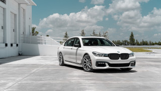 White car building clouds sky - behance hd free wallpaper